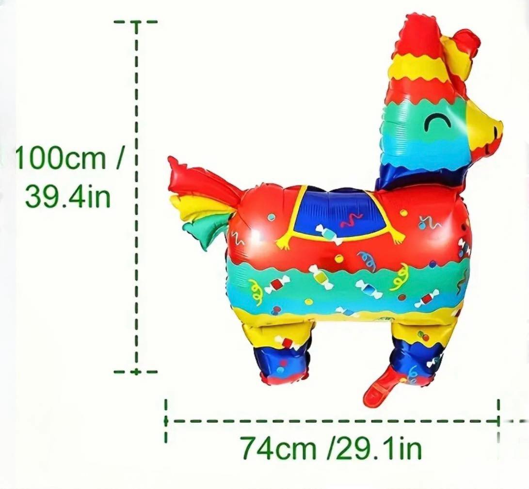 Jumbo Fiesta Themed Mylar Balloon Set