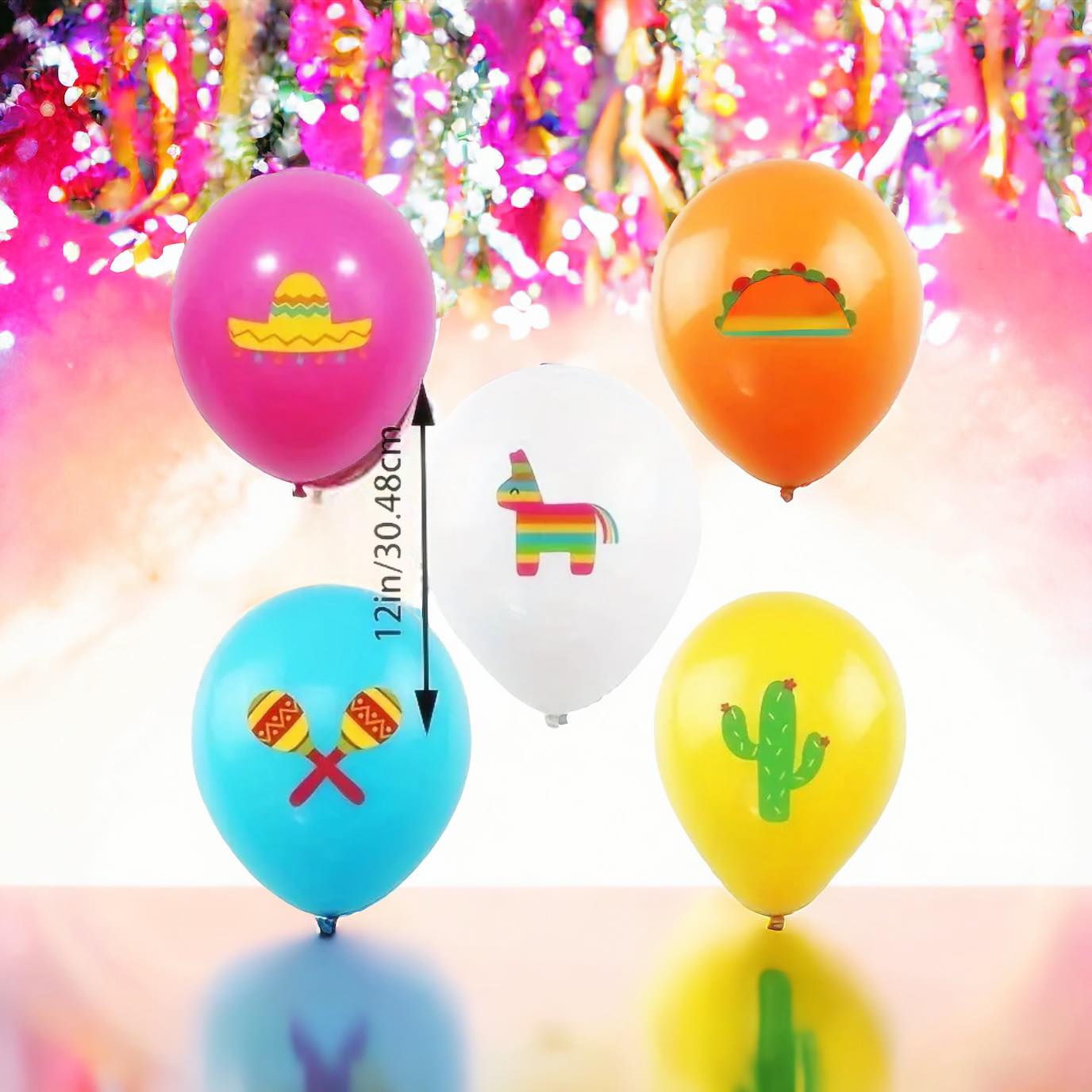 Fiesta Latex Balloon Set