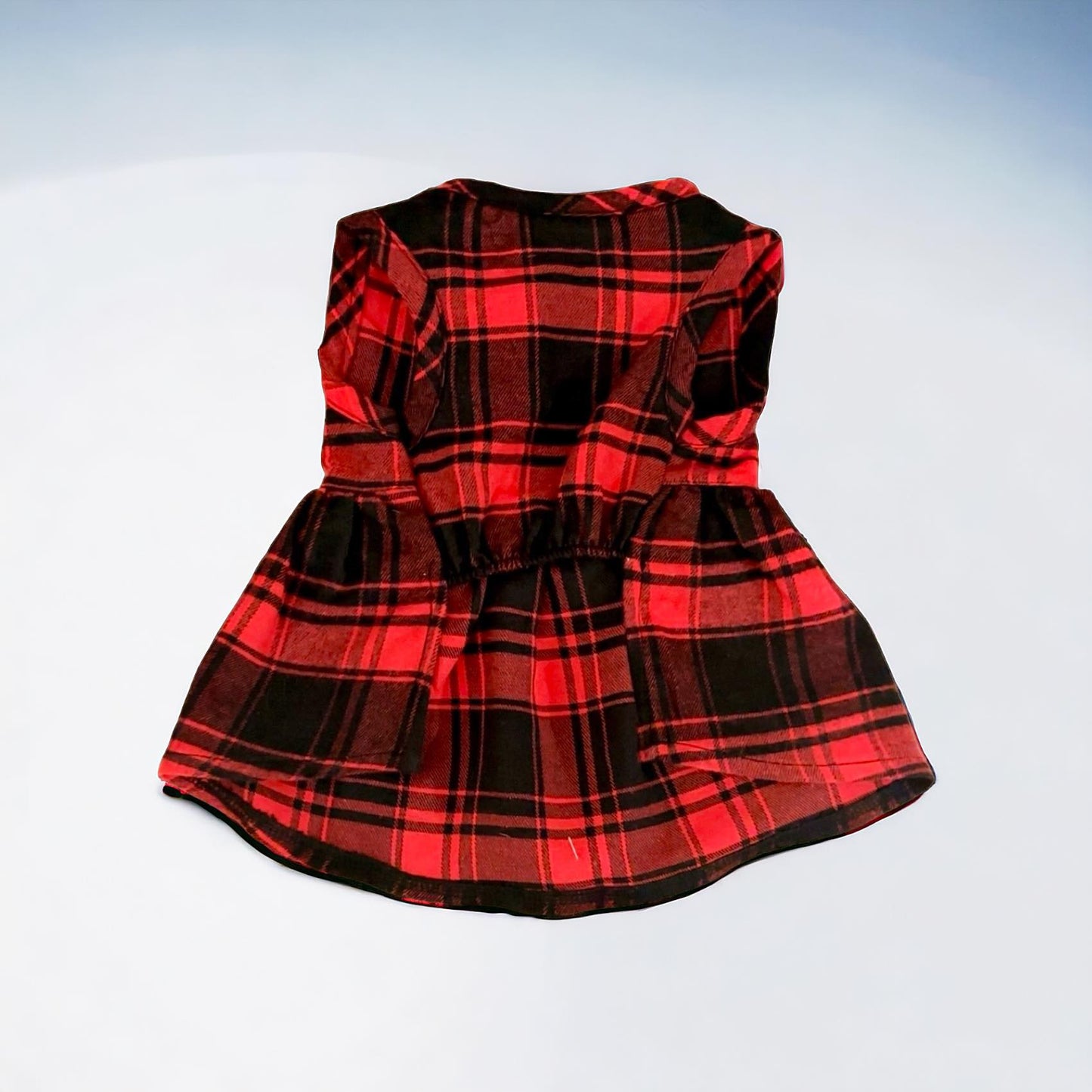 Red & Black Plaid Dress