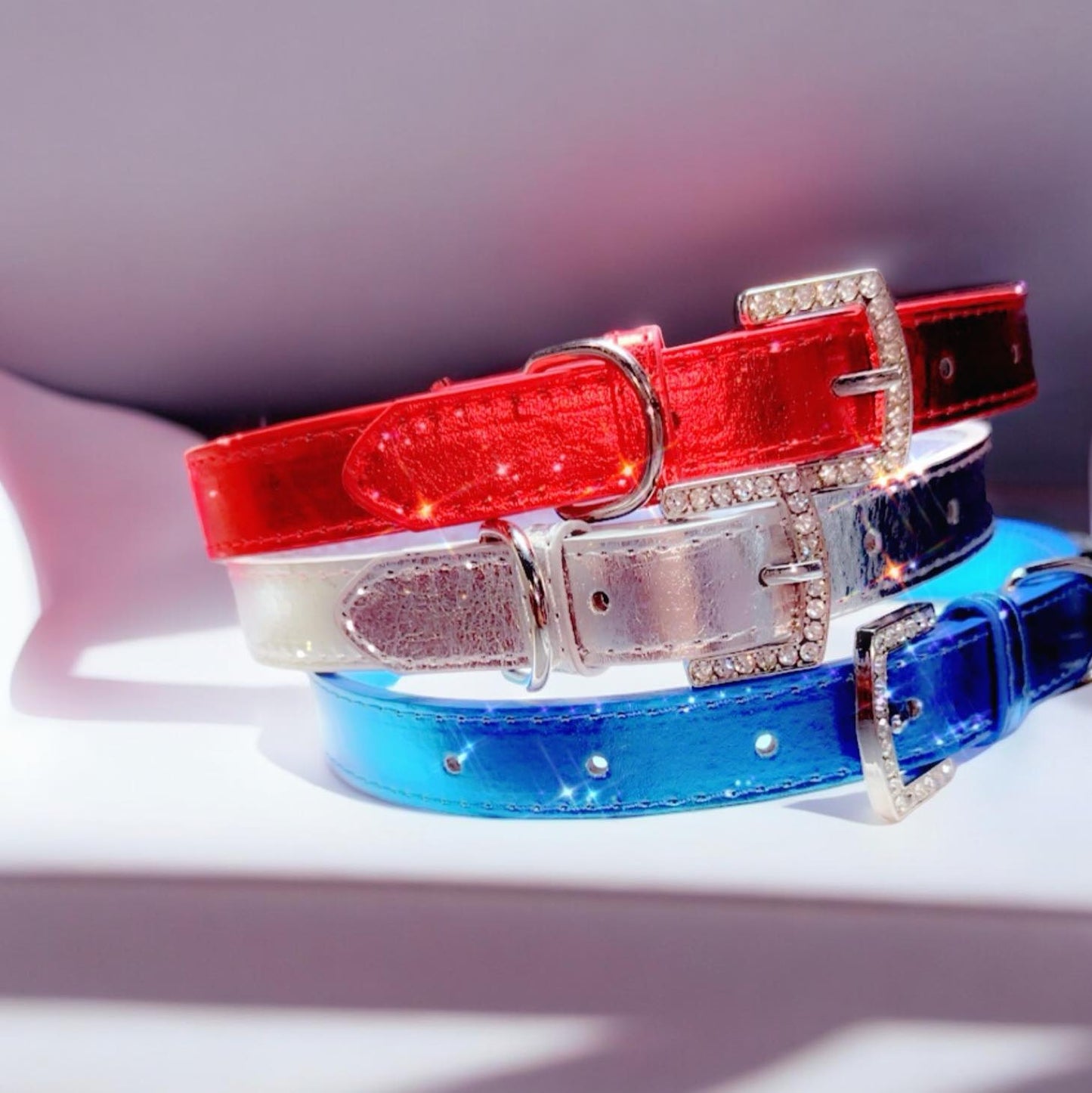 Bling Alphabet Charm Collar