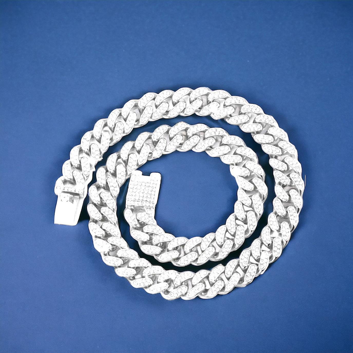 Silver Rhinestone Chain