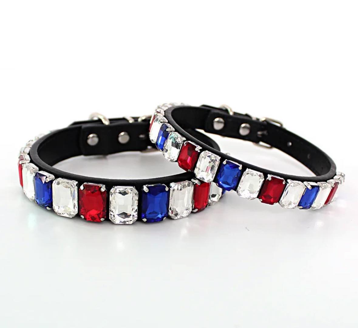 Large Gem Dog Collar