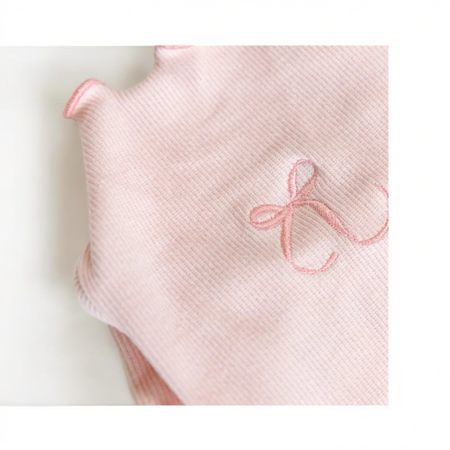 Embroidered Bow Shirt