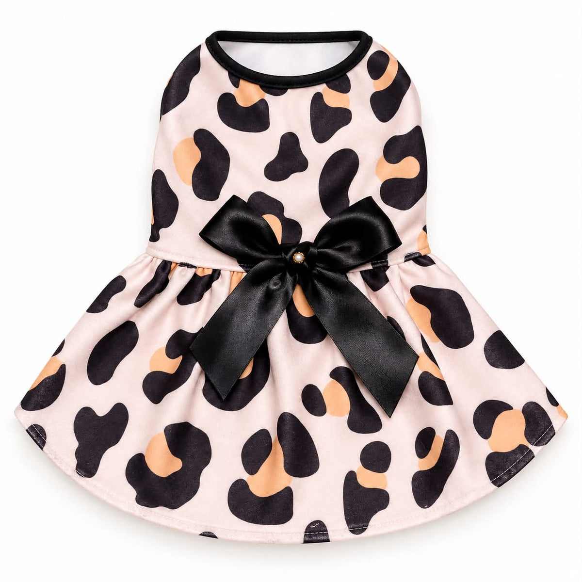 Blushing Leopard Dress