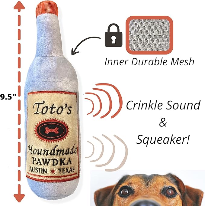 TOTo's Vodka Dog Toy