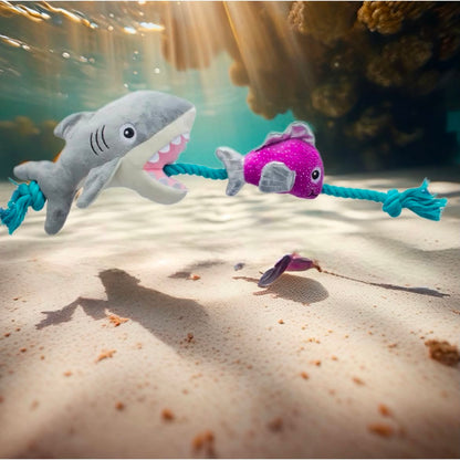 Shark Bait Dog Toy