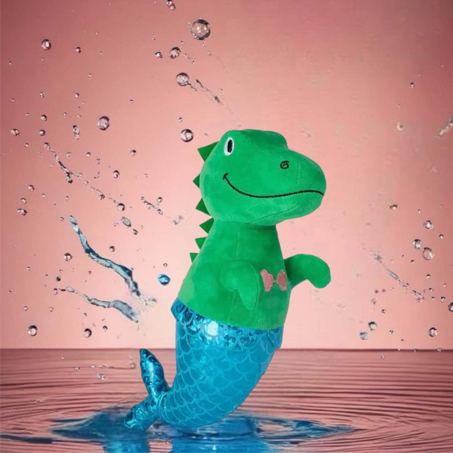 Mer-Rex Plush Dog Toy