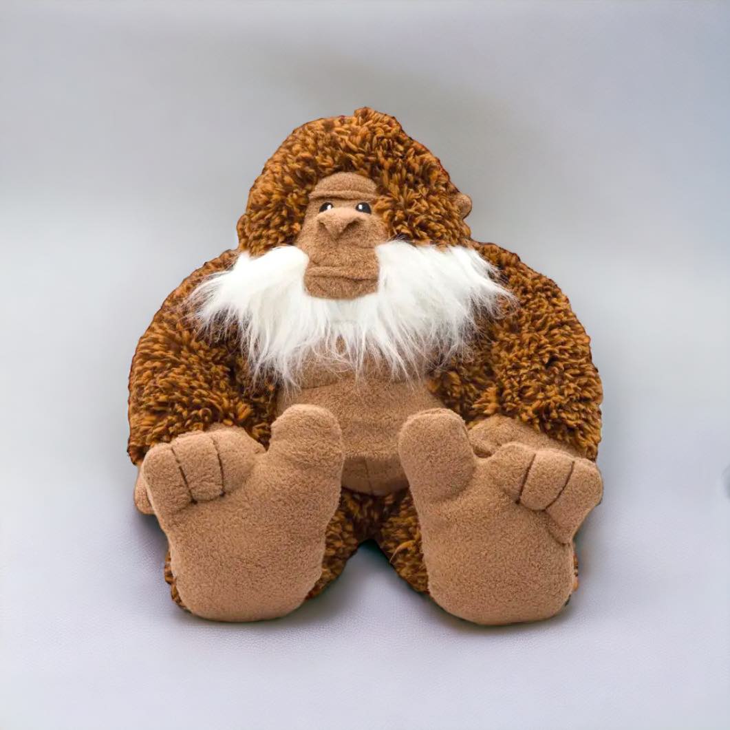 Fluffy Bigfoot Plush Dog Toy