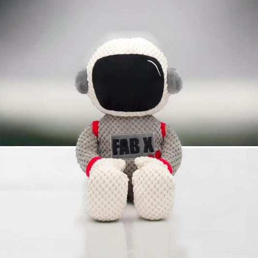 Astronaut Floppy Plush Dog Toy
