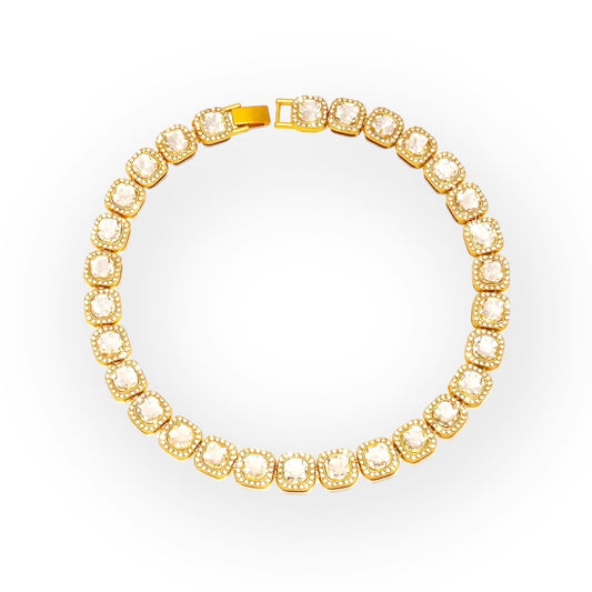 Dazzling Gold Cuban Necklace / Dog Collar