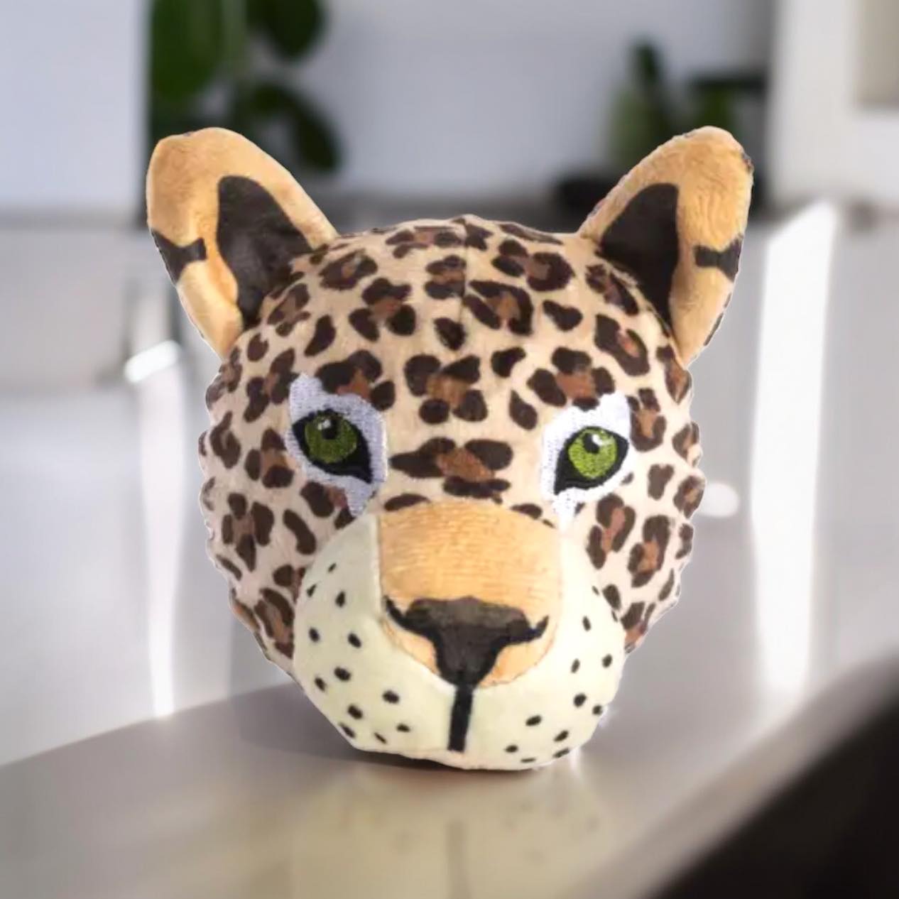 Leopard Faball Dog Toy