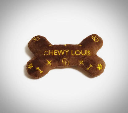 Chewy Louis Bone Squeaker Dog Toy