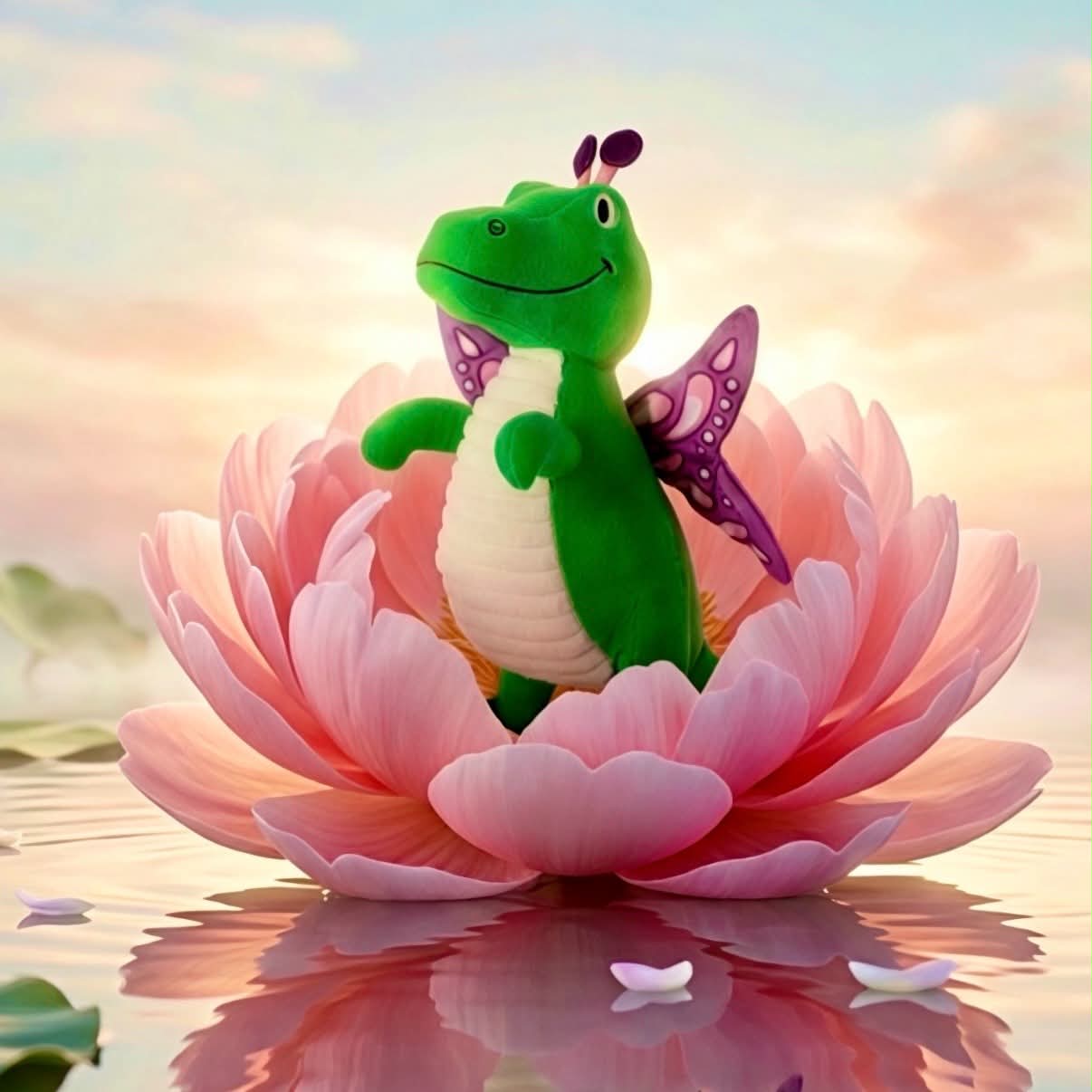 Flutter Rex Plush Dog Toy