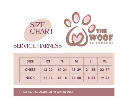 Service Dog Harness