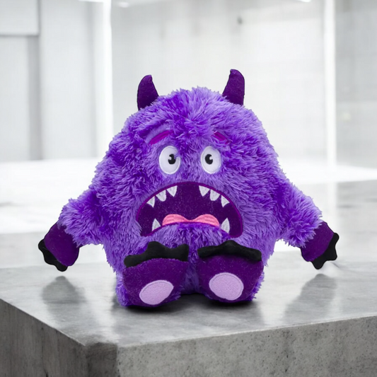 Purple Monster Dog Toy