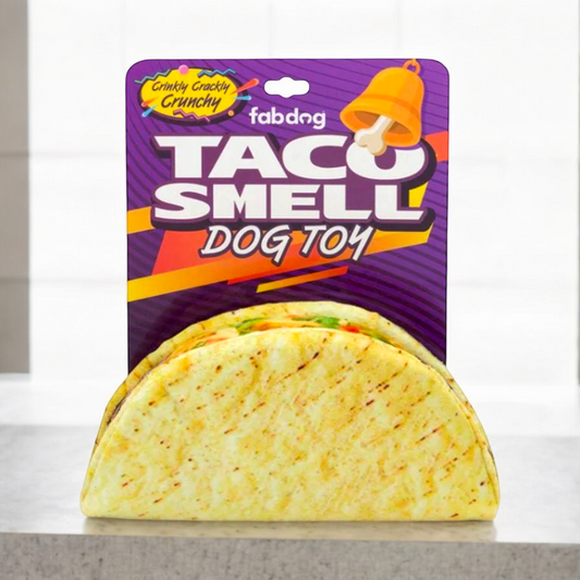 Taco Smell Squeaky Dog Toy