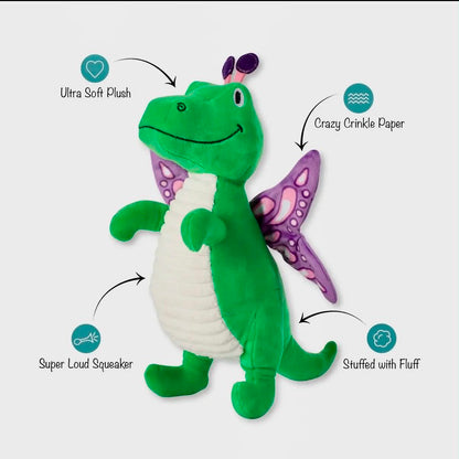 Flutter Rex Plush Dog Toy