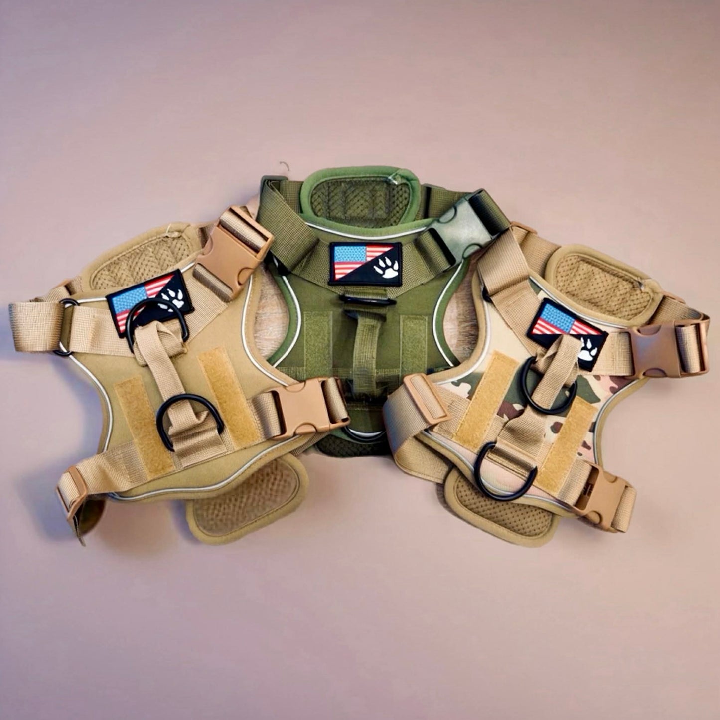 Millitary Colors Service Harness
